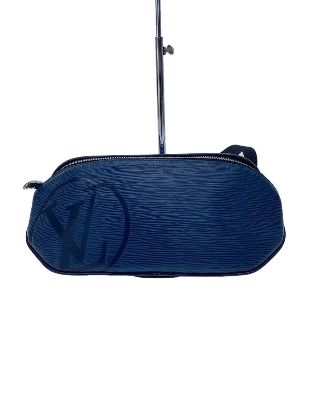 LOUIS VUITTON Bumbag Epi LV Circle BLUE Cowhide BLUE